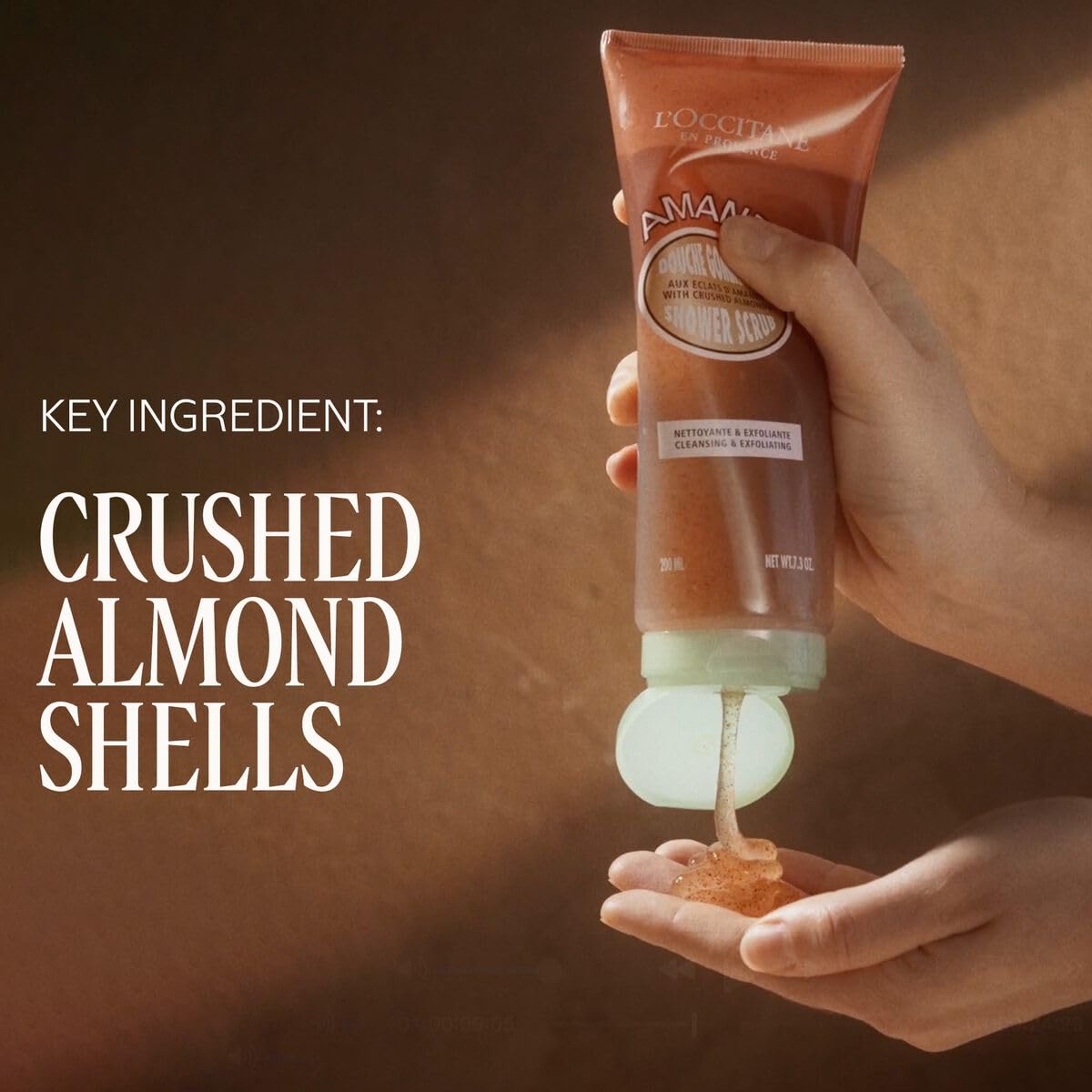 L'Occitane Almond Shower Scrub 7.30 oz