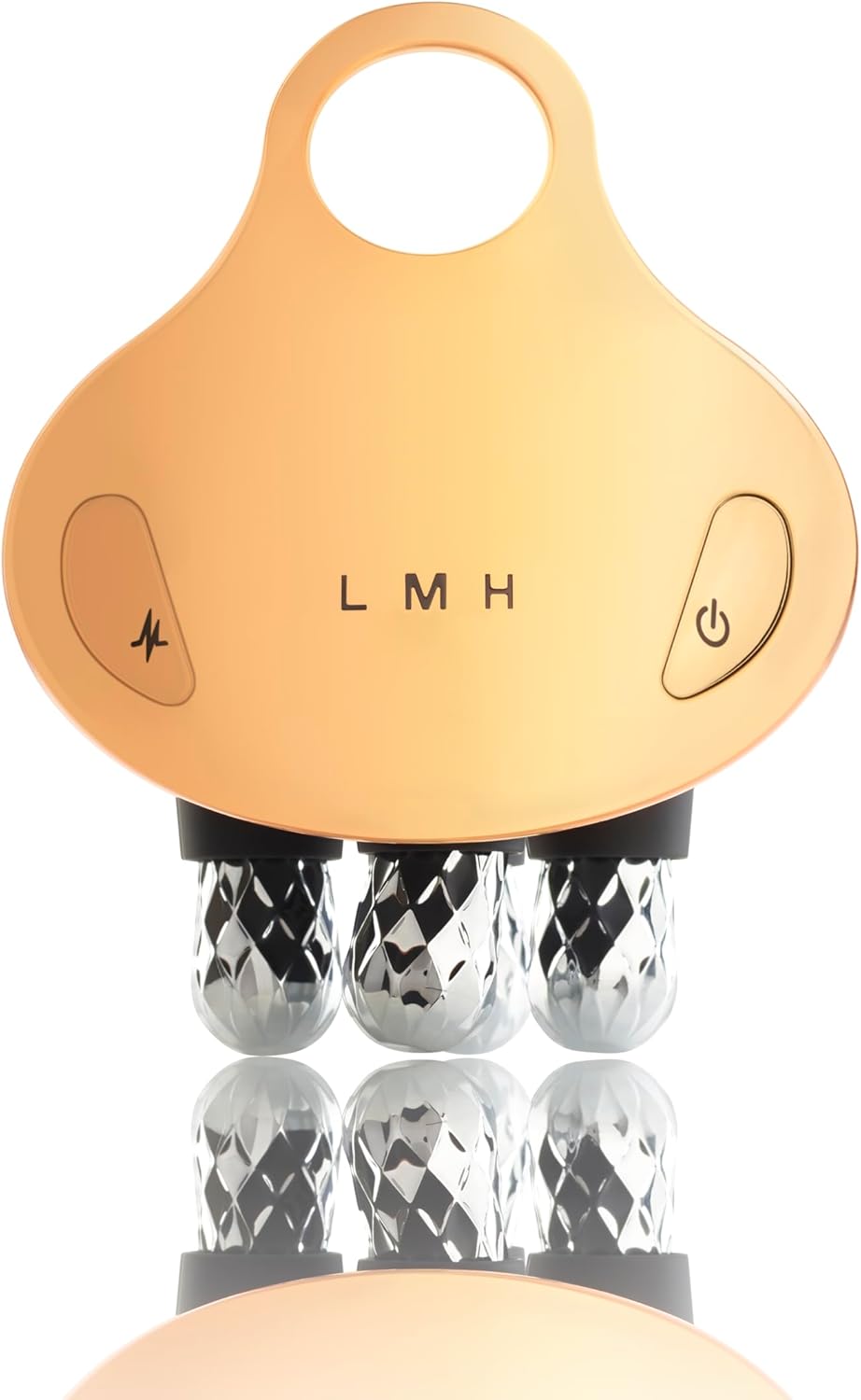 GLO24K Red Light Beauty Device for Face and Neck. Based on Triple Action L E D, Thermal, and Vibration Technologies.