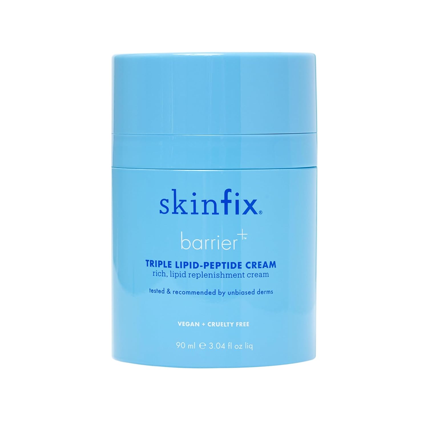 Skinfix Barrier+ Triple Lipid-Peptide Cream: Enriched with Lipids, Peptides, Hyaluronic Acid, and Shea Butter for Brightening, Firming, and Plumping, 1.7 oz
