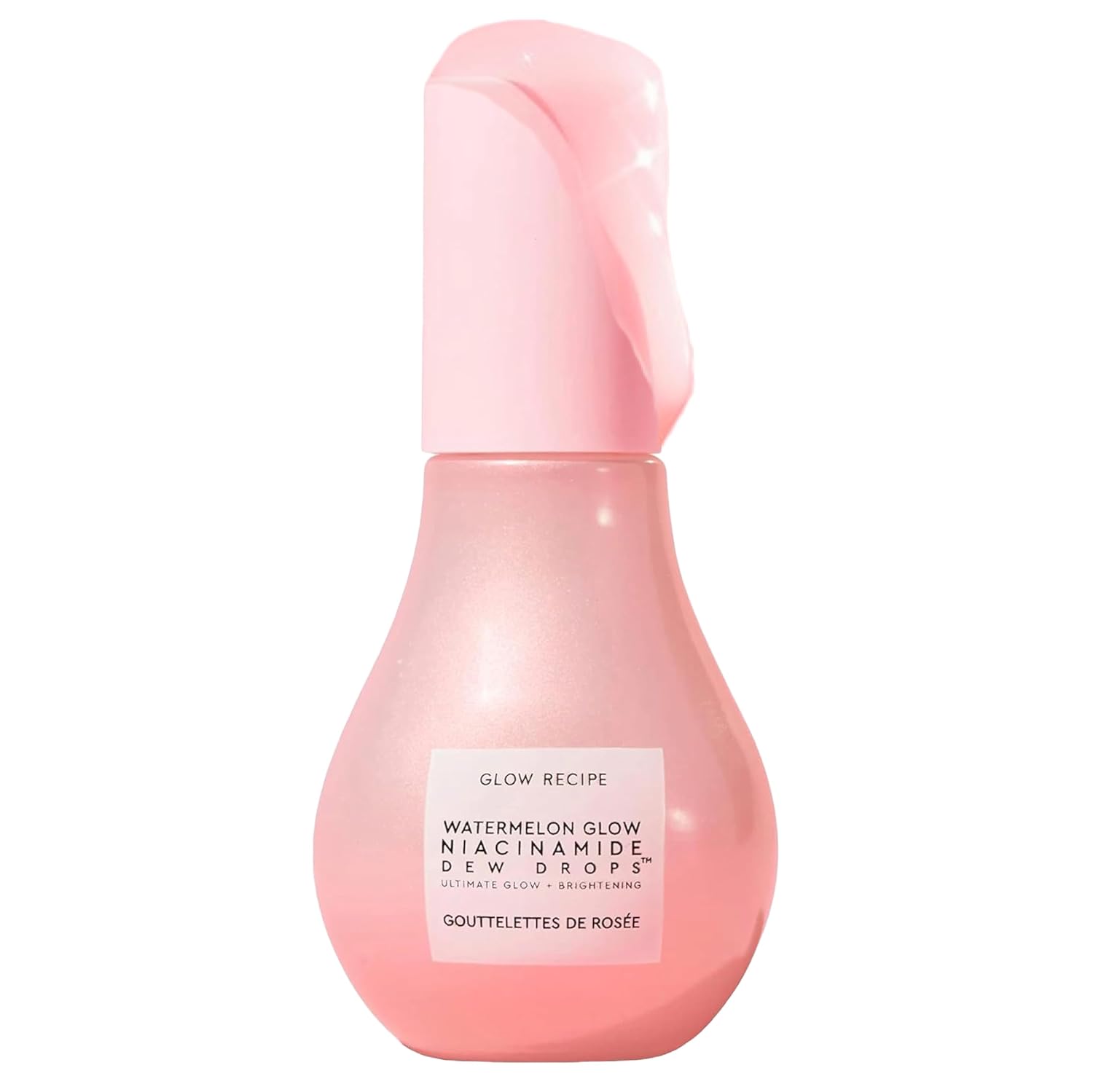 Glow Recipe Niacinamide Dew Drops Face Serum - Hydrating Korean Skincare & Illuminating Makeup Primer for Dewy, Glass Skin - Hyaluronic Acid Serum for Brightening, Plumping & Highlighting (40ml)