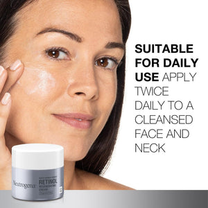 Title: Neutrogena Rapid Wrinkle Repair Retinol Face Moisturizer, Fragrance Free, Daily Anti-Aging Face Cream with Retinol & Hyaluronic Acid to Fight Fine Lines, Wrinkles, & Dark Spots, 1.7 oz