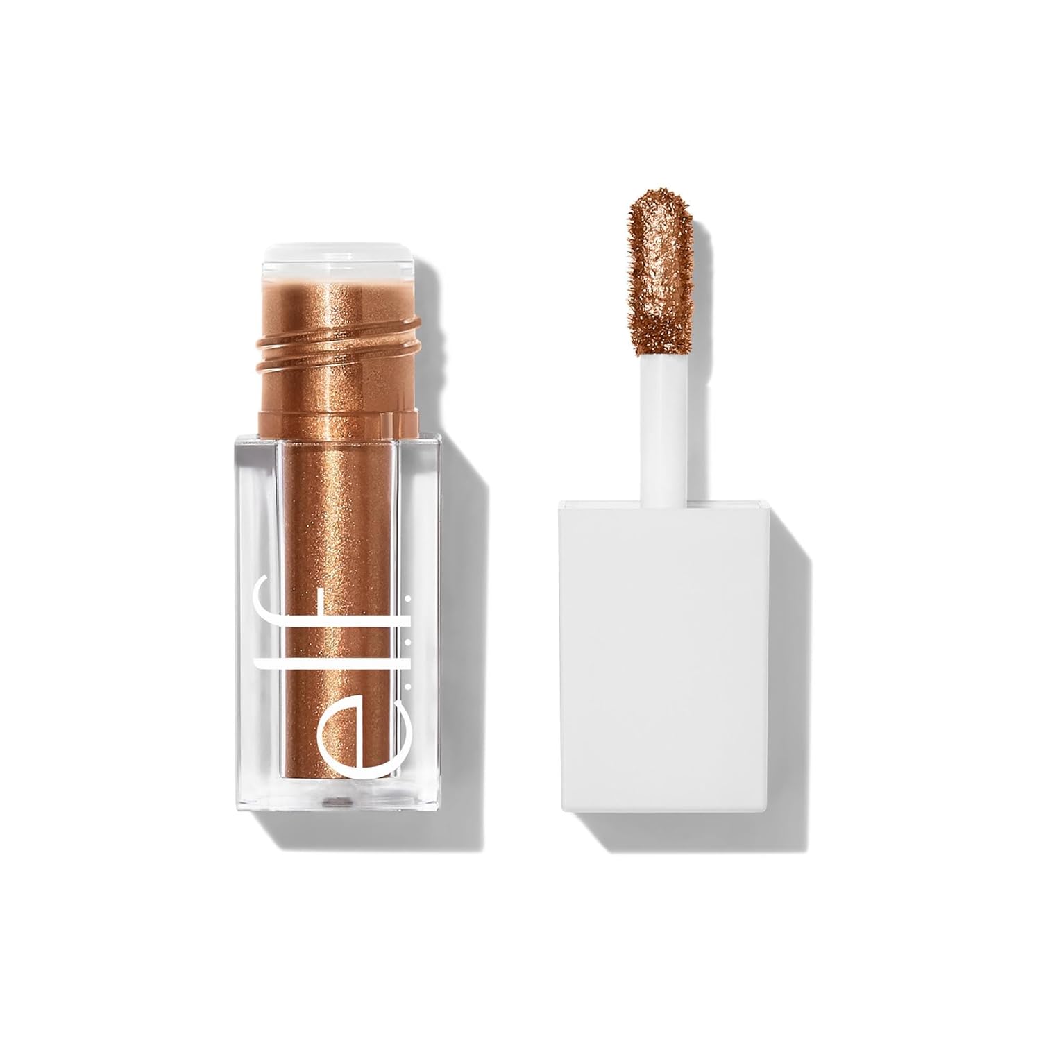 e.l.f. Liquid Metallic Eyeshadow, Quick-Drying, Long-Lasting, Gel-Based Formula For One-Swipe Pigmented Coverage, Vegan & Cruelty-Free, Aurora