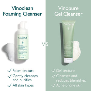 Caudalie Vinopure Salicylic Acid Cleanser, Pore Purifying Gel Cleanser - 150 mL