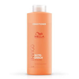WELLA PROFESSIONALS Invigo Nutri-Enrich Conditioner| Deep Nourishing & Moisturizing Conditioner| For Dry & Damaged Hair| 33.8 Fl Oz