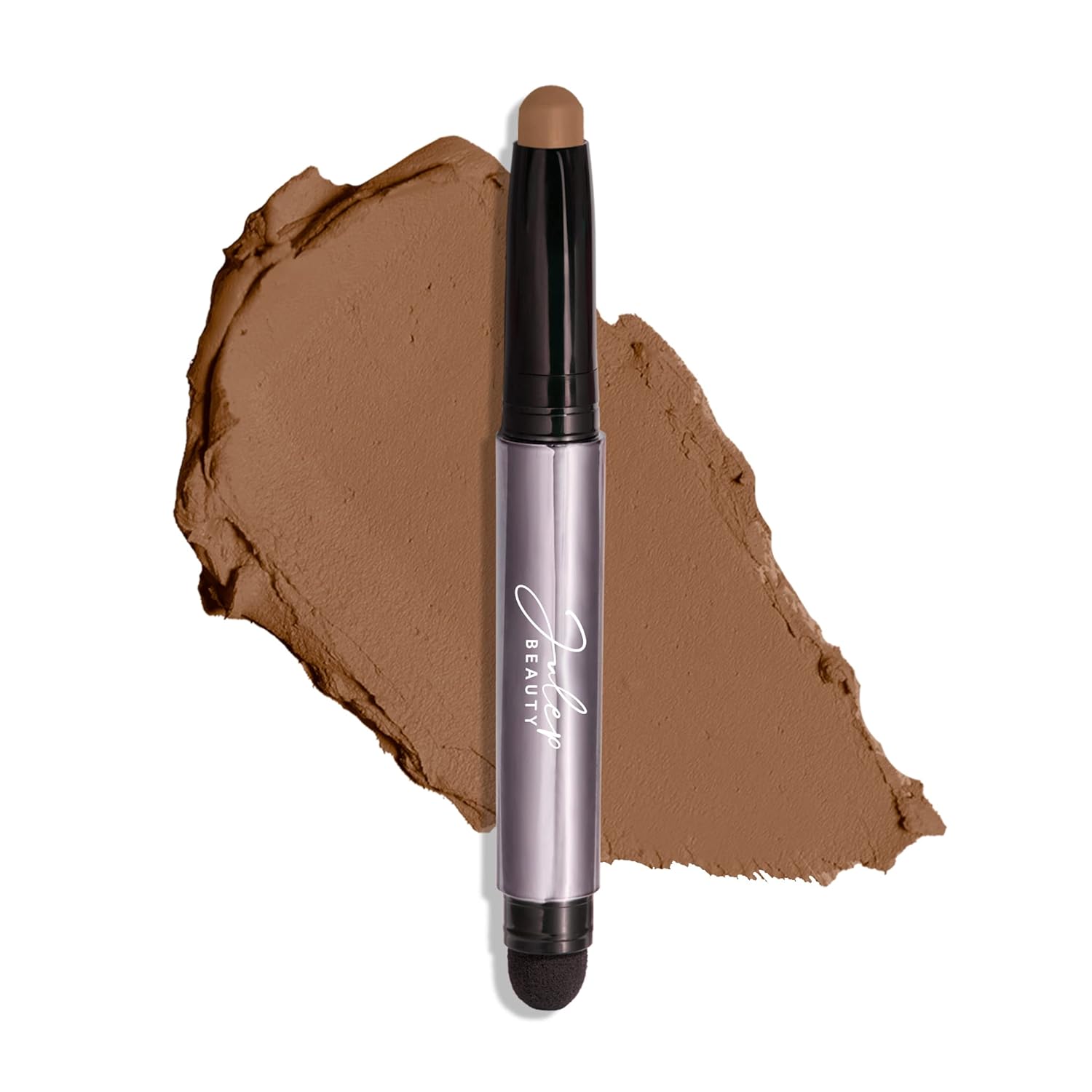 Julep Eyeshadow 101 Cream-to-Powder Waterproof Shadow Stick – Champagne Shimmer – Long-Lasting, Crease-Proof, Medium Golden-Beige Shimmer Cream Eyeshadow with Built-in Smudger