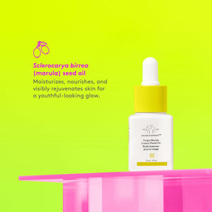 Drunk Elephant Virgin Marula Luxury Facial Oil - Face Oil - Clean Clinical Skincare - Cruelty-Free - Dermatologist-Tested - Free of Essential Oils, Silicones, and Fragrance