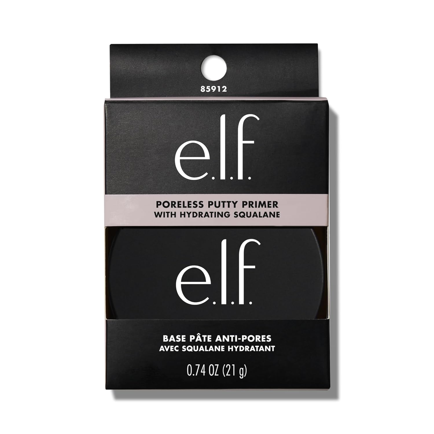 e.l.f. Poreless Putty Primer, Silky, Skin-Perfecting, Lightweight, Long Lasting, Smooths, Hydrates, Minimizes Pores, Flawless Base & Finish, All-Day Wear, Ideal for All Skin Types, 0.74 Fl Oz