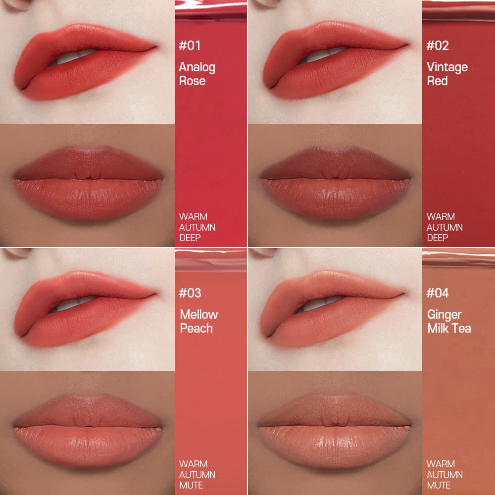 ETUDE Fixing Tint #06 Soft Walnut 4g | Long Lasting, High Pigmented Liquid Lipstick, Lip Stain, Waterproof, Lightweight matte finish, Full Coverage