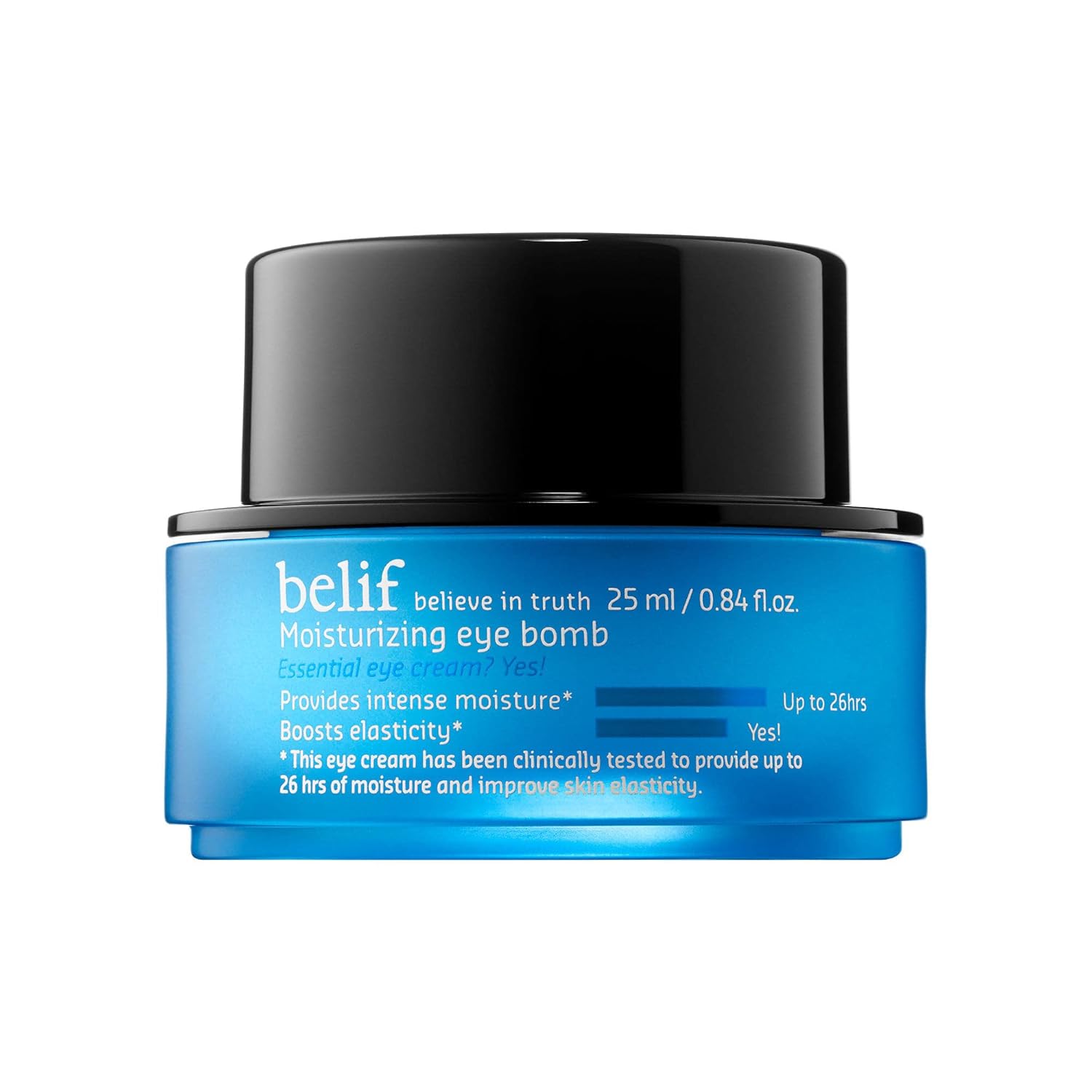 belif Peptide Eye Bomb, Anti-Aging Eye Cream for Wrinkles, Fine Lines, Crow’s Feet & Eye Bags, 48hr Hydration with Ceramide, Squalane, Caffeine, Dermatologist-Tested Korean Skincare, 0.84 fl.oz