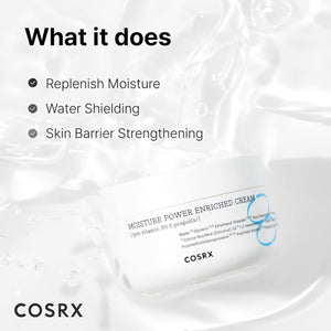 COSRX Hyaluronic Acid Moisturizer for Day & Night with Pro Vitamin B5 (D Panthenol) 50ml/1.69 fl.oz | Propolis Extract, Ceramide, Long Lasting Hydration for Dry, Sensitive Skin, Korean Skin Care