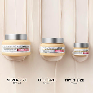IT Cosmetics Confidence in a Cream - Hydrating & Anti Aging Face Moisturizer, Visibly Reduces Fine Lines & Wrinkles, Up To 48H Hydration, Repairs Skin Barrier, Squalane & Ceramides, For All Skin Types