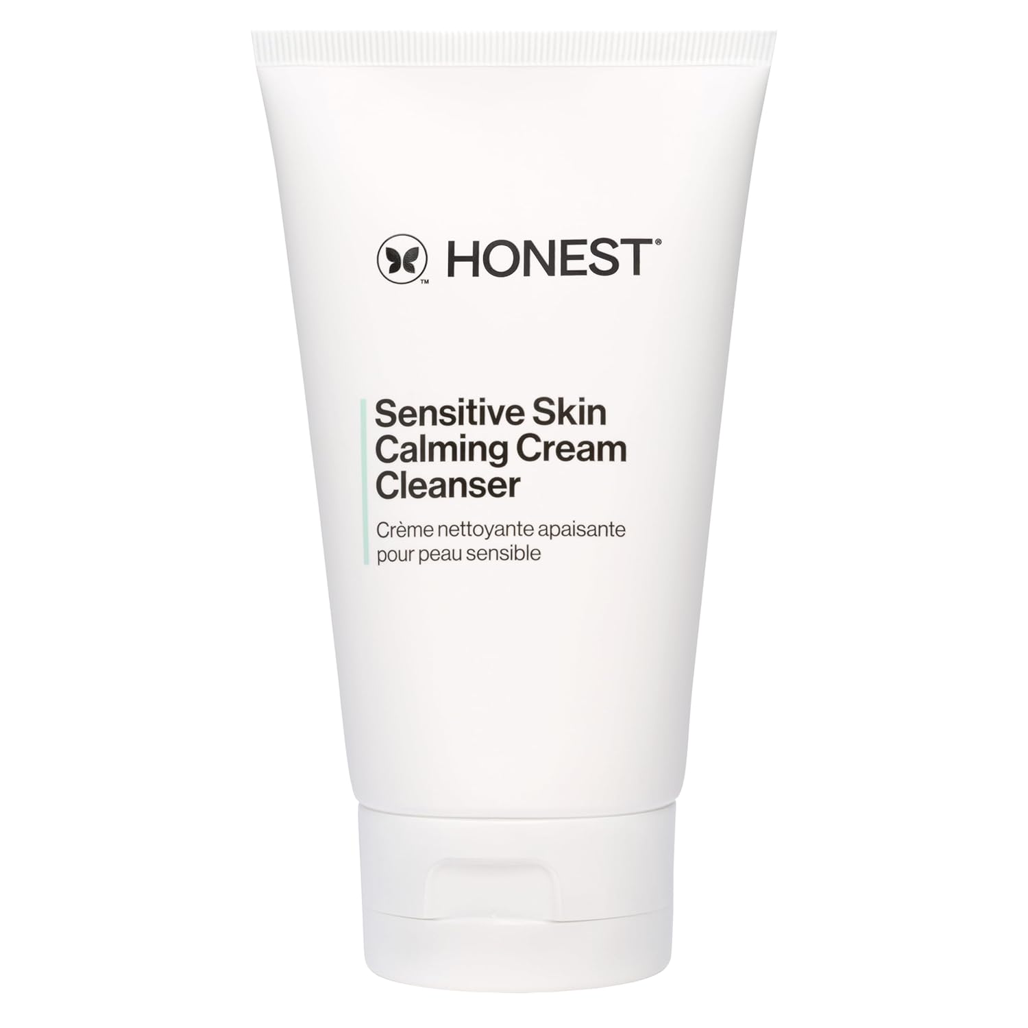 Honest Beauty Sensitive Skin Calming Cream Cleanser – Gentle Hydrating Vegan Cleanser, 4 fl oz