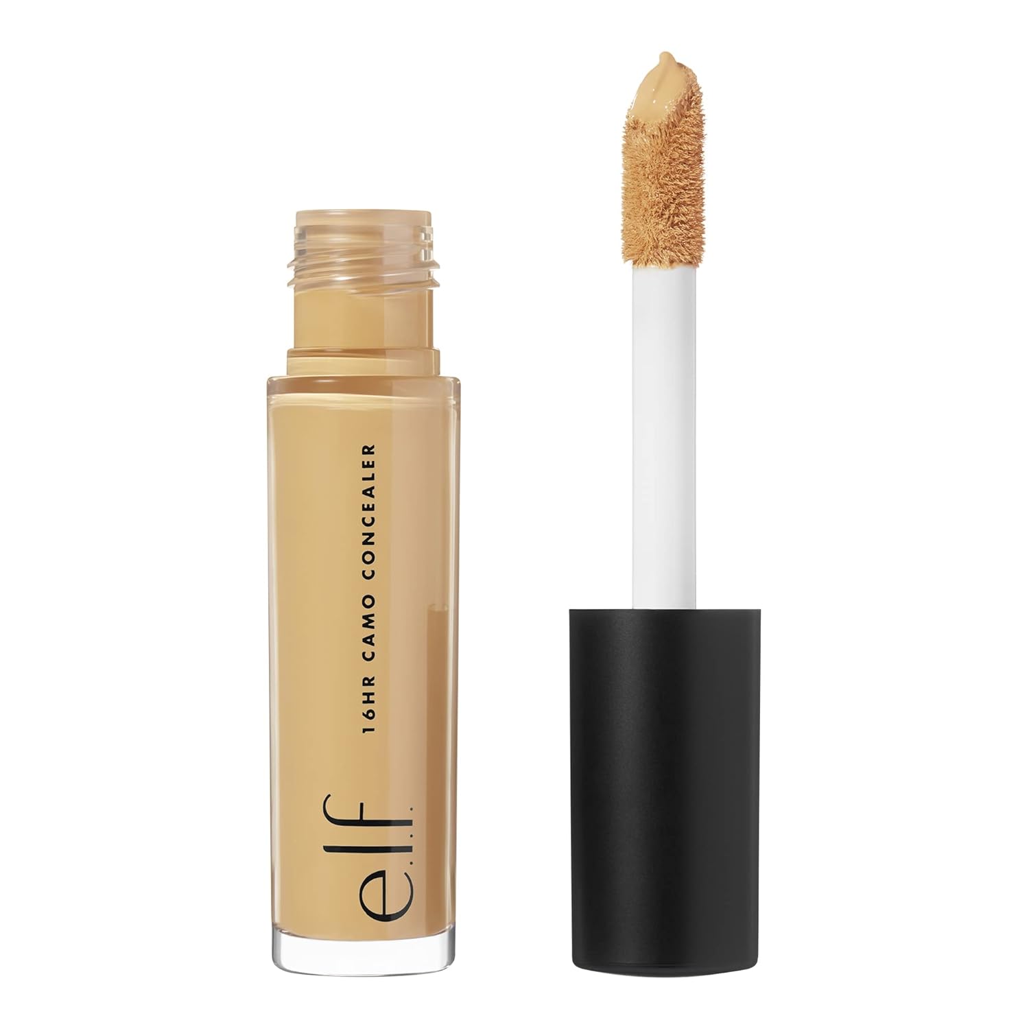 e.l.f. 16HR Camo Concealer, Full Coverage, Highly Pigmented Concealer With Matte Finish, Crease-proof, Vegan & Cruelty-Free, Fair Warm, 0.203 Fl Oz
