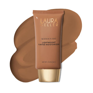 LAURA GELLER Quench-n-Tint Tinted Moisturizer – Lightweight Formula with Light Coverage – Porcelain/Fair Shade