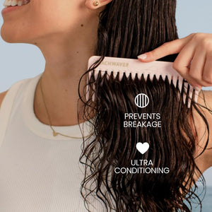 The Beachwaver Co. Haircare Luxe Leave-In Conditioning Detangler - Full Size (6 Oz) | Vegan Leave-In Treatment to Hydrate, Smooth, & Strengthen w/HiX Vegan Bond Multipliers | Sulfate & Paraben Free