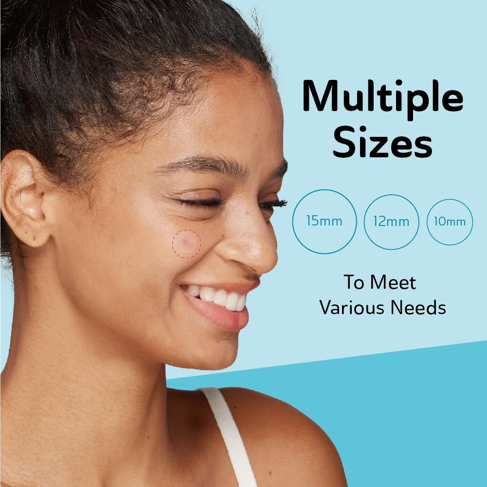 Ultra Invisible Cystic Acne Patches for Cystic Acne Treatment Acne Patches for Cystic Acne Blemish Patches Hydrocolloid Patches -Day and Night- UPGRADED (Acne Specialist-120 Count-3 Sizes)
