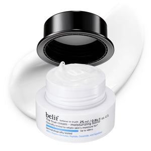 belif Moisturizing Bomb – Daily Ceramide Moisturizer with Peptide & Squalane, 48hr Hydration & Anti-Aging Cream, Milky & Lightweight, Restores Skin Barrier, Korean Skincare, 1.68 fl oz (50ml)