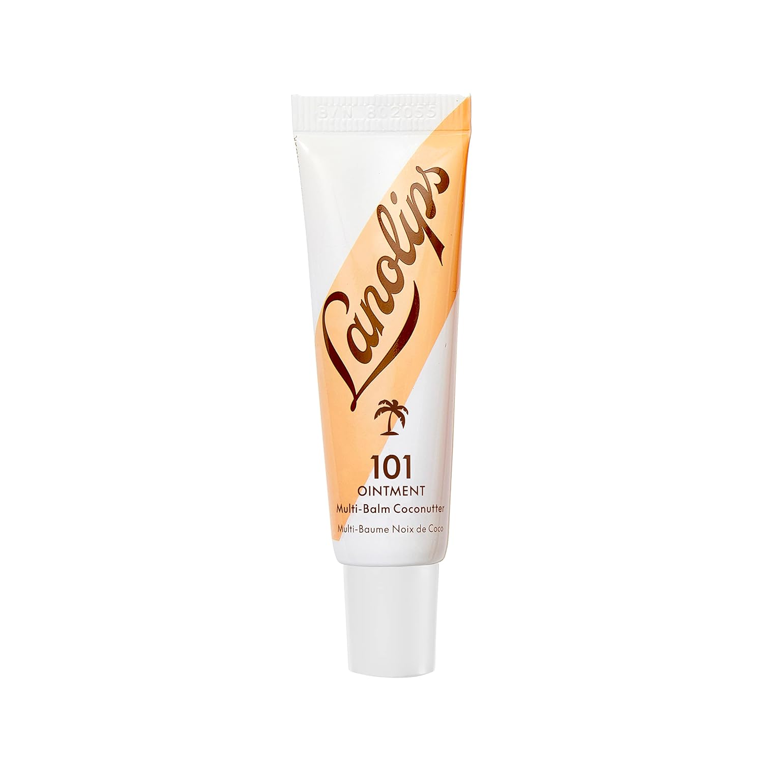 Lanolips 101 Ointment - Lanolin Lip Balm for Smooth, Hydrated & Healthy Lips - Multipurpose Ointment with Lanolin Oil for Dry Cuticles & More - Peach (0.52 oz)