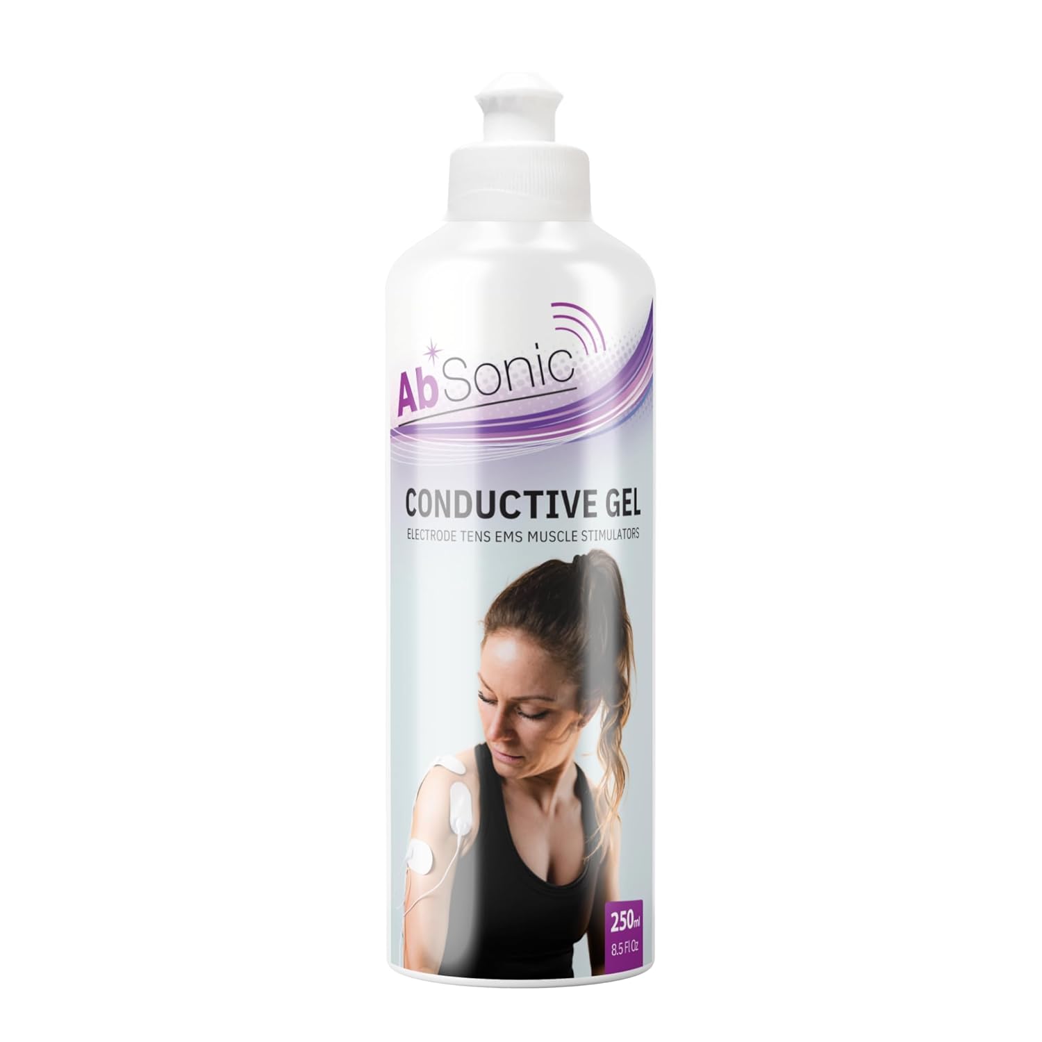 Absonic Conductive Gel for Microcurrent Facial Devices – Hydrating Gel for Face, Radiofrequency & Red Light Therapy – Nuface Primer Alternative – Smooth, Non-Sticky Formula – 8.5 oz - 1-Pack
