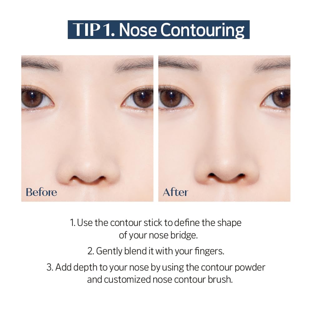 ETUDE Reborn Maker Contour Stick #Cool Shading | Naturally Sculpt & Define | Creamy Formula for Seamless Blending | Multi-purpose Contour Stick | Korean Makeup, Kbeauty, Perfect for Gift