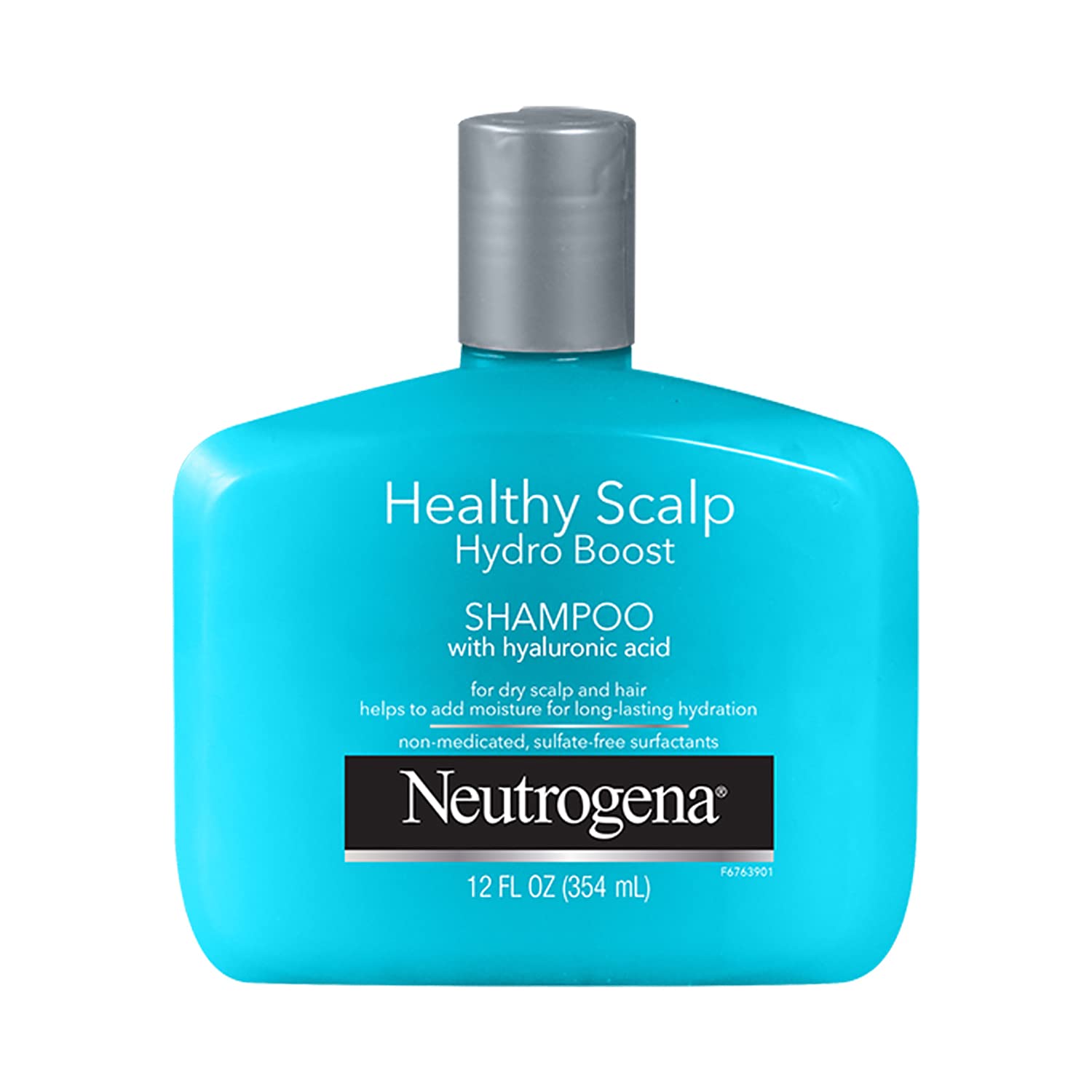 Neutrogena Moisturizing Healthy Scalp Hydro Boost Shampoo for Dry Hair and Scalp, with Hydrating Hyaluronic Acid, pH-Balanced, Paraben & Phthalate-Free, Color-Safe, 12 Fl Oz (pack of 3)
