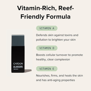 Cardon Men's SPF 30 Korean Sunscreen for Face, Facial Moisturizer With Sunblock, Anti-Aging Face Sunscreen, SPF Facial Moisturizer, Men's Skin Care Lotion with Cactus Extract (1 Bottle - 35ml)