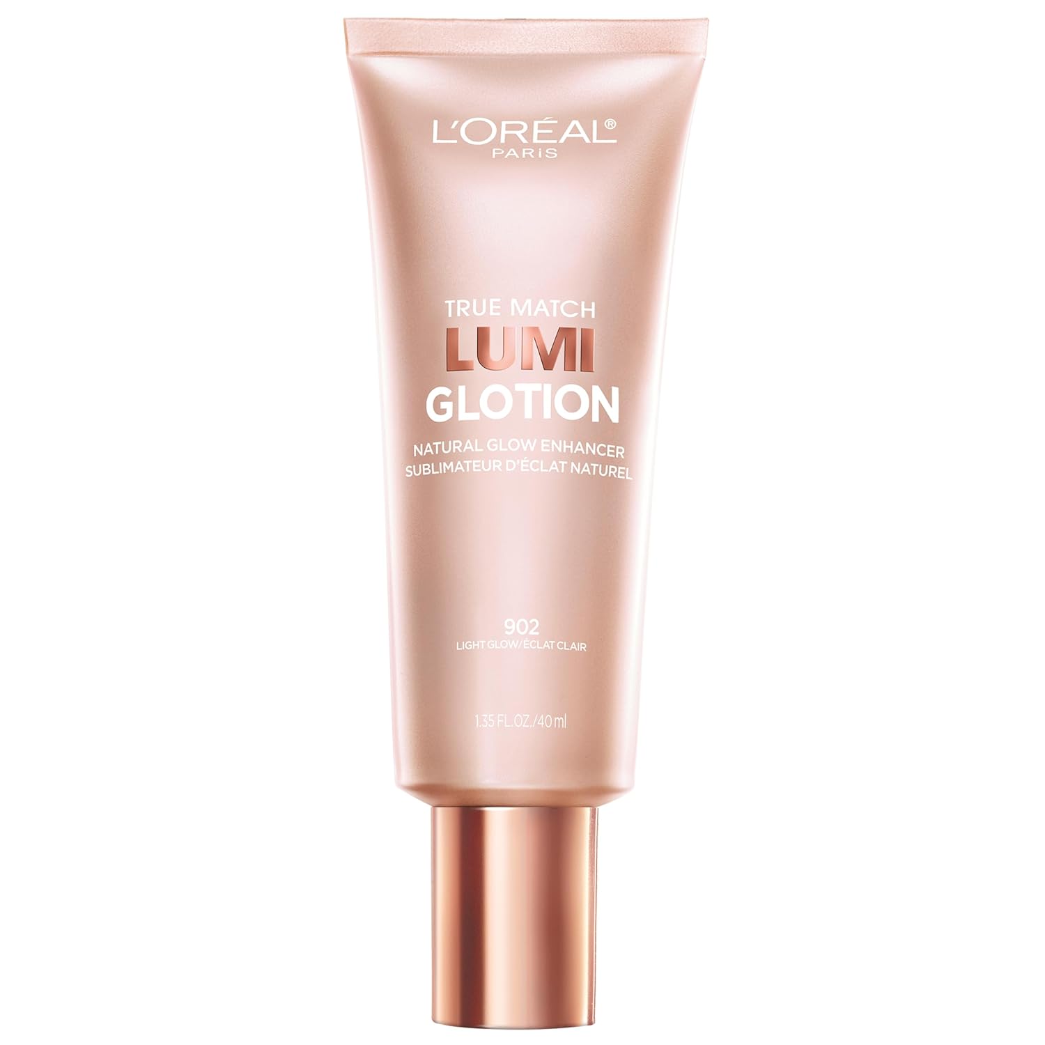 L'Oreal Paris Makeup True Match Lumi Glotion, Natural Glow Enhancer, Illuminator Highlighter, Bronzing Drops For a Sun-Kissed Glow, 904 Deep