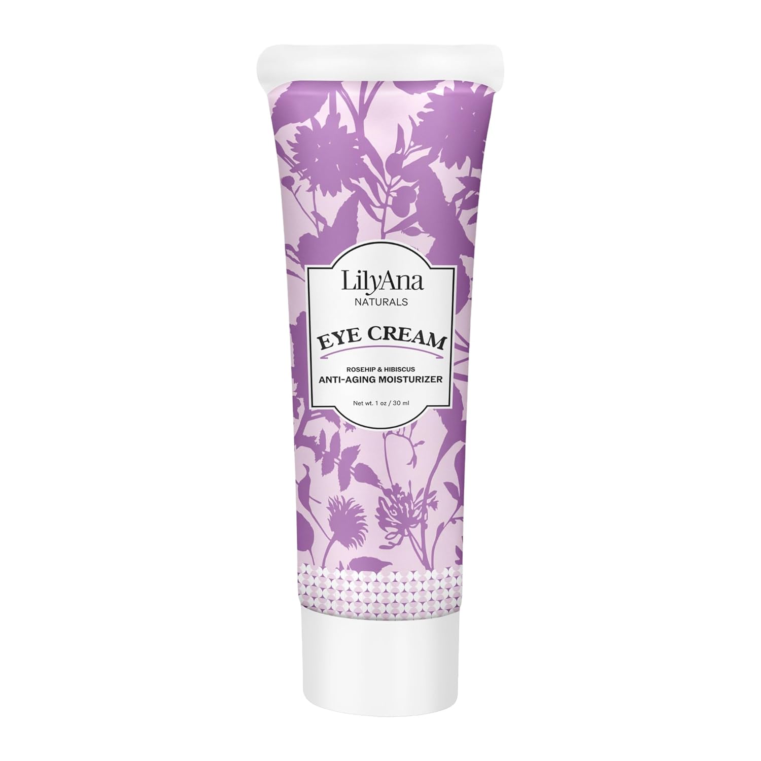 LilyAna Naturals Eye Cream for Dark Circles and Puffiness, Under Eye Cream for Wrinkles and Bags, Anti Aging - helps Improve Dryness; for Sensitive Skin - 1.7 oz - Made in USA