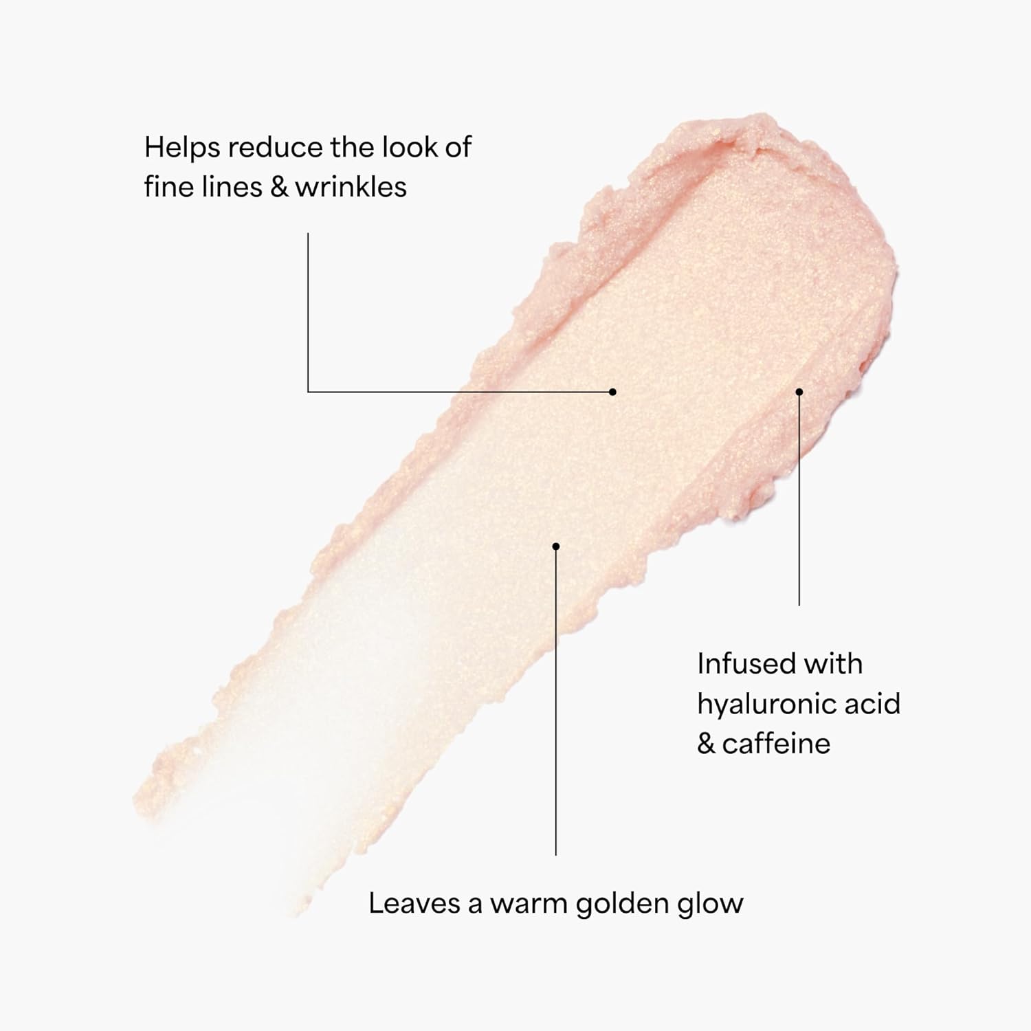 TULA Skin Care Eye Balm Gold Glow - Dark Circle Treatment, Instantly Hydrate and Brighten Undereye Area, Portable and Perfect to Use On-the-go, 0.35 oz.