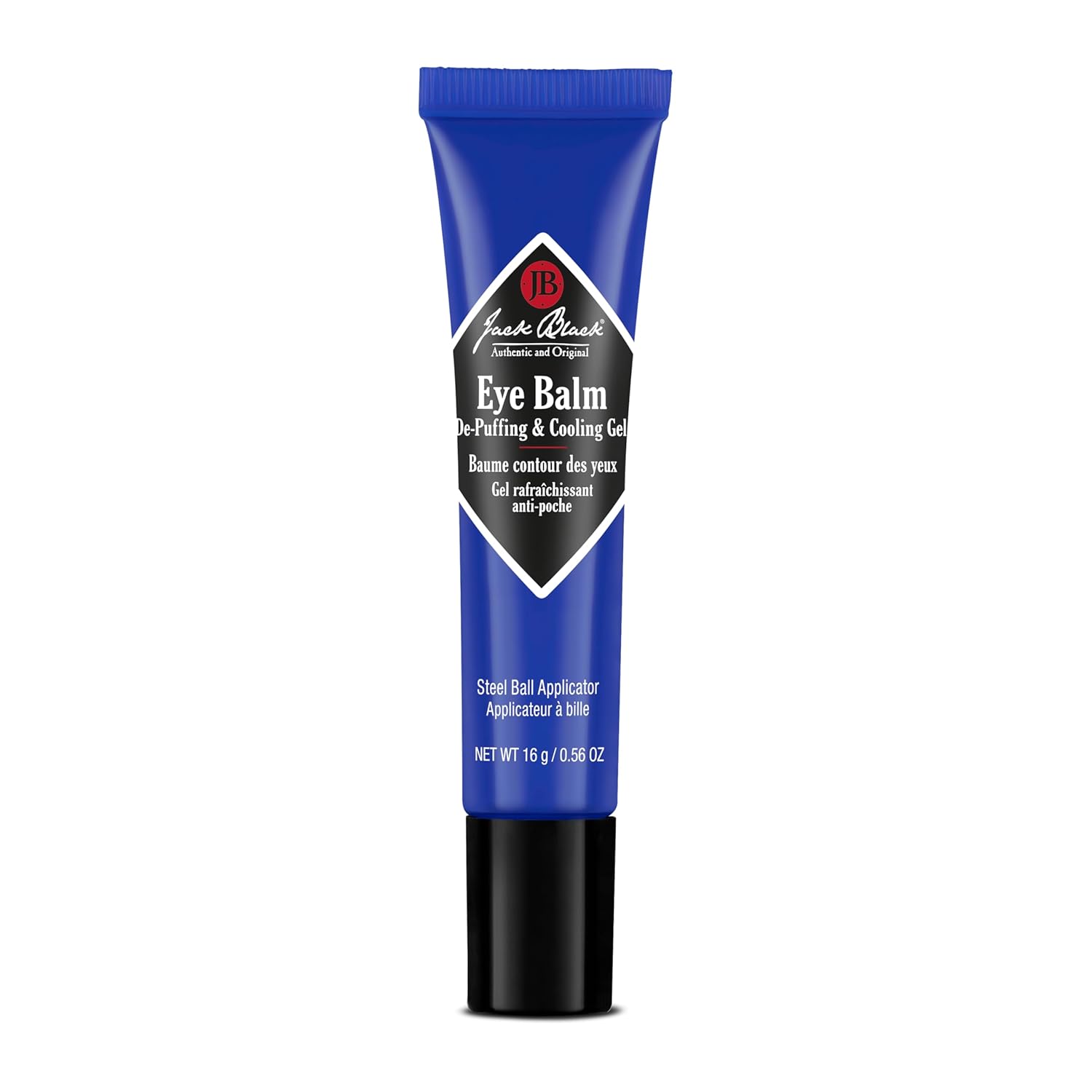 Jack Black Eye Balm De-Puffing & Cooling Gel, 0.56 Ounce