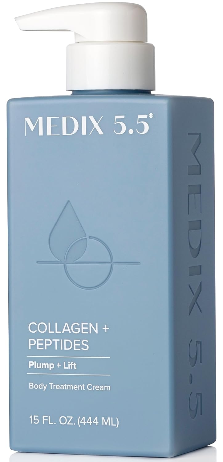 Medix 5.5 Retinol Body Lotion Skincare Moisturizer | Anti Aging Retinol Body Cream | Skin Care Tightening Lotion For Women & Men Helps Diminish Look Of Crepey Skin, Wrinkles, & Fine Lines, 2-Pack