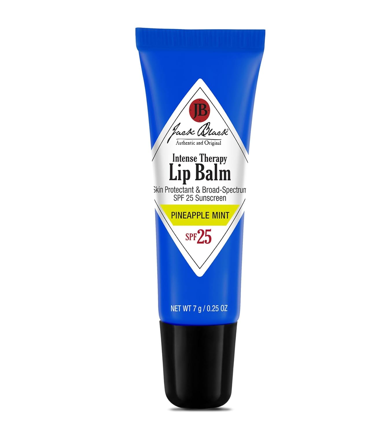 Jack Black Intense Therapy Lip Balm - Jack Black Lip Balm SPF 25 Sunscreen, SPF Lip Balm for Chapped Lips, Lip Sunscreen, Lip SPF, Lip Moisturizer for Dry Lips, Lip Balm with SPF, Lip Protection