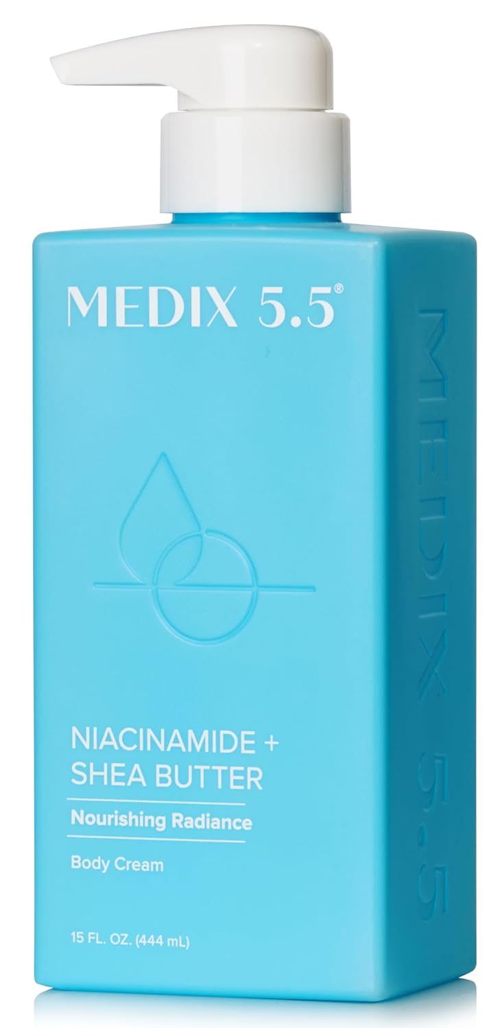 MEDIX 5.5 Collagen Cream Skin Care Face Lotion & Body Lotion For Dry Skin | Anti Aging Collagen Peptides Firming Cream Body Moisturizers Lifts, Firms, & Tightens For Younger Looking Skin, 15 Fl Oz
