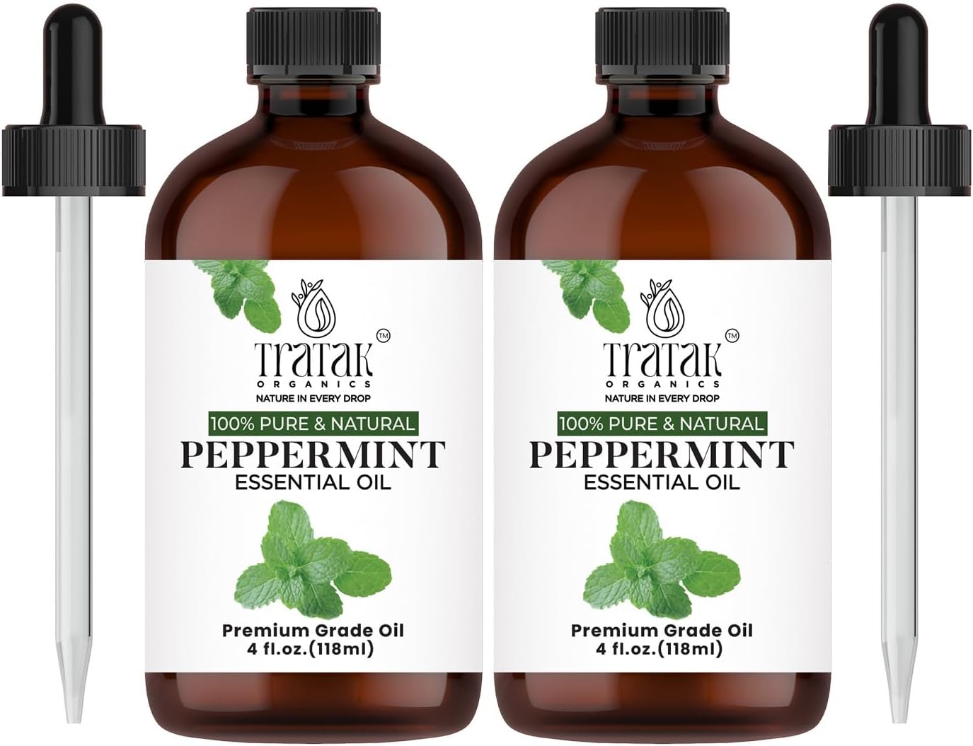 Rosemary Essential Oil 4 Fl Oz - 100% Pure and Natural Oil with Premium Dropper - Premium Therapeutic Grade Essential Oil for Hair Care, Hair Oiling, Scalp Massage and Aromatherapy