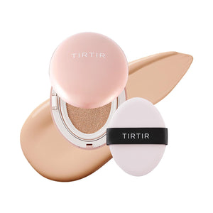 [*Mini Size*] TIRTIR All Cover Pink Cushion | Korean Cushion Foundation, (#23N Sand, 0.15 Fl Oz)