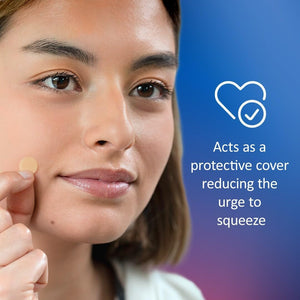 Nexcare Acne Cover, Skin Cover Absorbs Pus and Oil From Clogged Pores, Suitable Skincare for Most Skin Types - 36 Acne Covers
