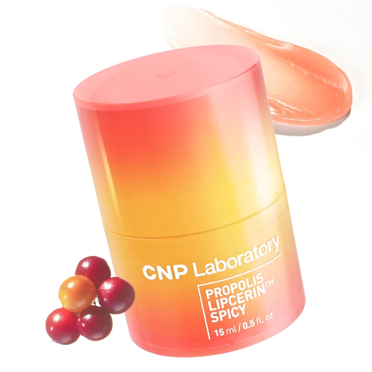 CNP Honey Lip Butter - Propolis Lipcerin™ Original, Hydrating Overnight Manuka Lip Balm & Mask, 12hrs Long-lasting Moisture, Gifts for Women, Korean Skin Care, 0.5 fl.oz.
