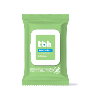 TBH Kids Spot Foam Face Cleansing Wipes – Gentle Daily Skincare for Preteens & Teens with Oily, Dry & Sensitive Skin – Salicylic Acid & Witch Hazel – Paraben-Free & Dermatologist-Approved