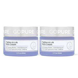 goPure Tighten and Lift Neck Cream- Clinically Tested