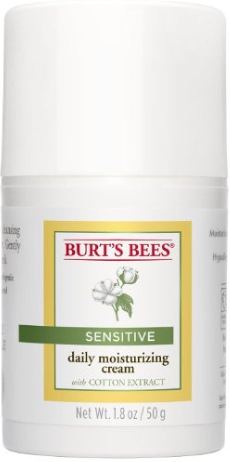 Burt's Bees Calming Eye Cream With Aloe and Rice Milk, Moisturizes Without Causing Redness or Irritation, 98.7 Percent Natural Origin Skin Care, 0.5 oz. Bottle