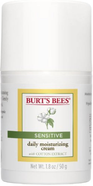 Burt's Bees Calming Eye Cream With Aloe and Rice Milk, Moisturizes Without Causing Redness or Irritation, 98.7 Percent Natural Origin Skin Care, 0.5 oz. Bottle