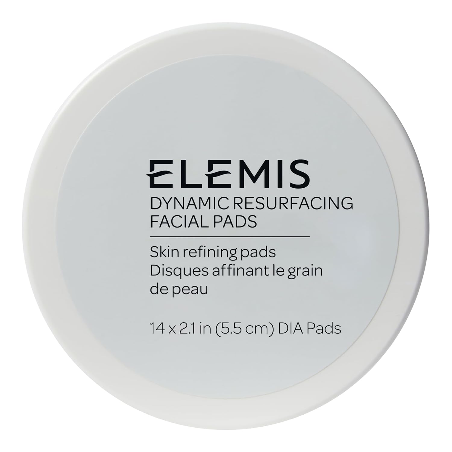 ELEMIS Dynamic Resurfacing Facial Pads with Lactic Acid, Dual Textured Treatment Facial Exfoliating Pads