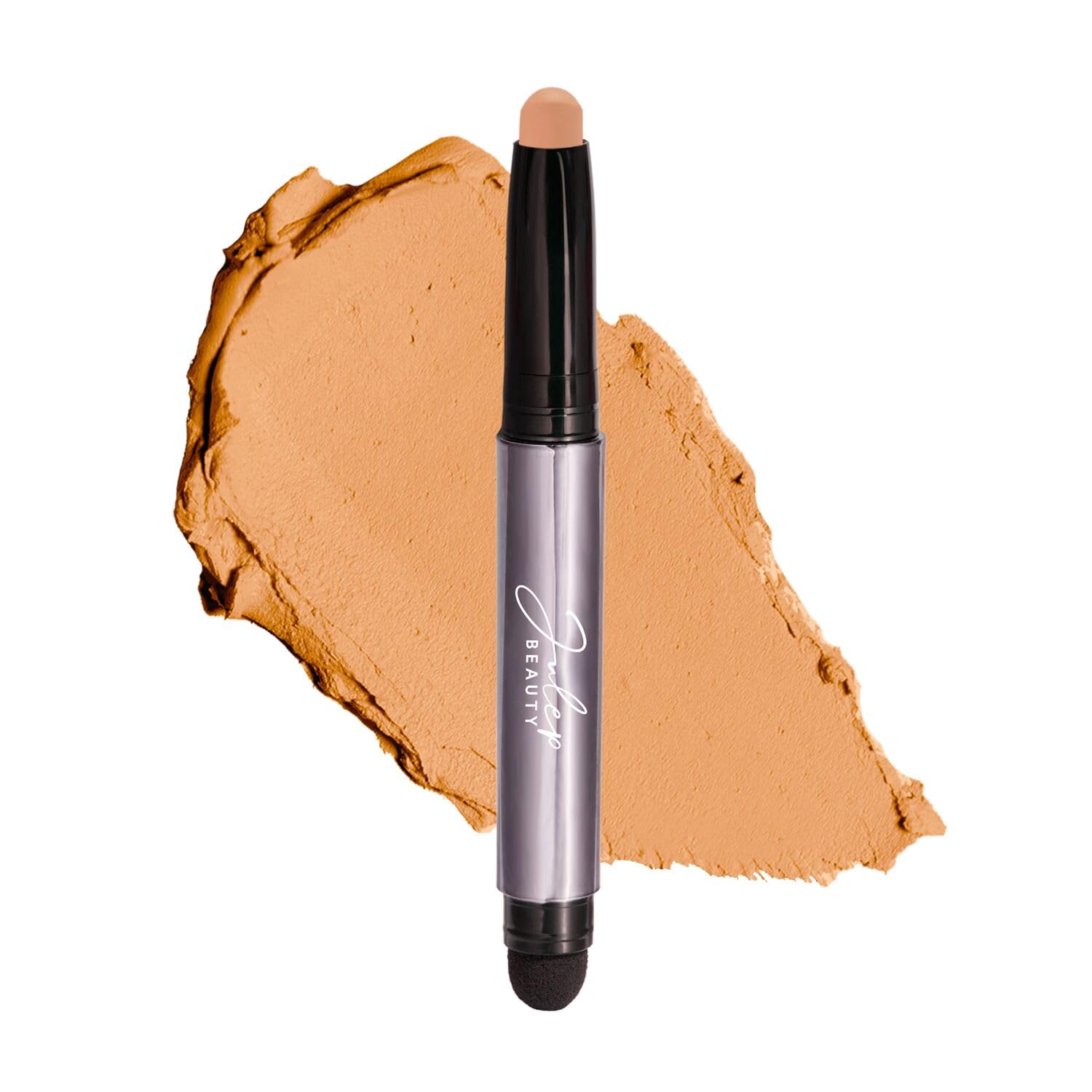 Julep Eyeshadow 101 Cream-to-Powder Waterproof Shadow Stick – Champagne Shimmer – Long-Lasting, Crease-Proof, Medium Golden-Beige Shimmer Cream Eyeshadow with Built-in Smudger