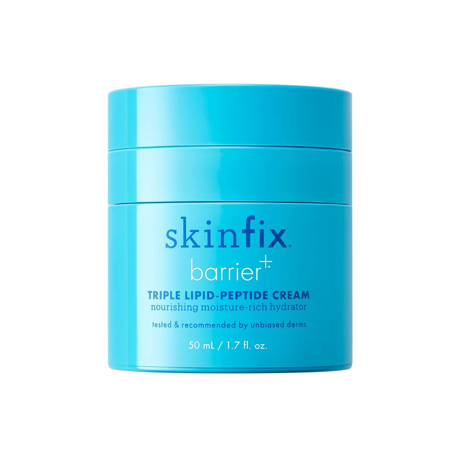 Skinfix Barrier+ Triple Lipid-Peptide Cream: Enriched with Lipids, Peptides, Hyaluronic Acid, and Shea Butter for Brightening, Firming, and Plumping, 1.7 oz