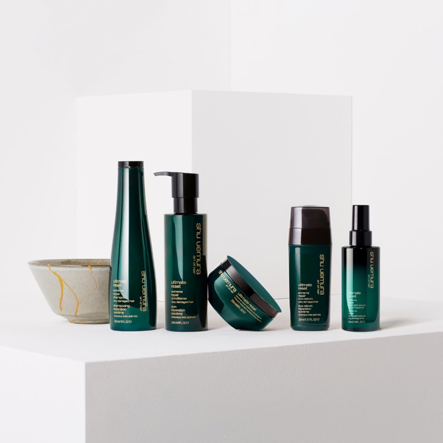 Shu Uemura Ultimate Reset Extreme Repair Hair Mask - Strengthens to Reduce Breakage and Split Ends, Deeply Conditions and Nourishes, With Japanese Rice Extract