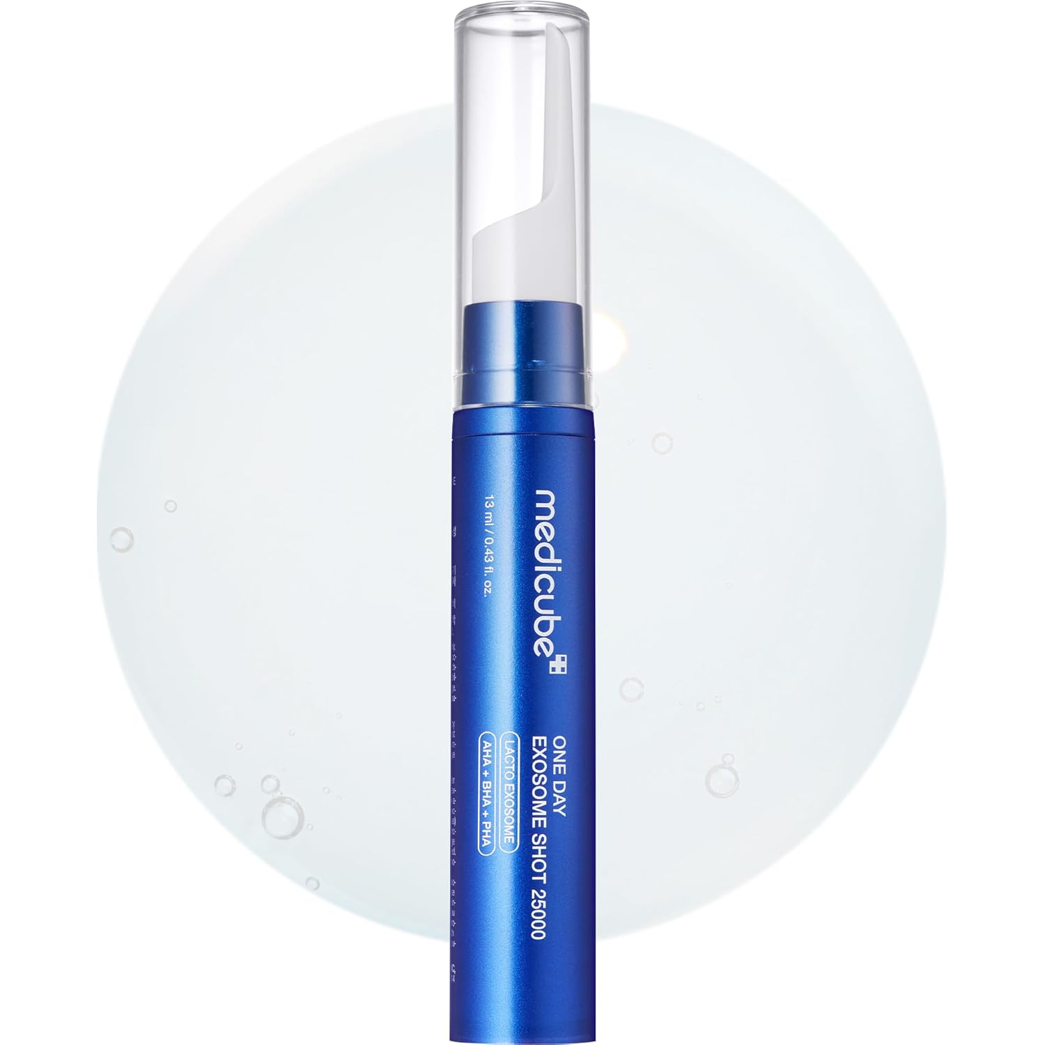 medicube Zero Exosome Shot 7,500 PPM Spicule Facial Serum | Liquid Skin Booster Serum | Exosome, AHA+BHA+PHA | Pore Care, Dead Skin Cells, Skin Texture | Korean Skin Care 1.01 fl.oz