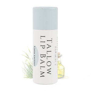 Organic Tallow Lip Balm (Citrus Bouquet) from 100% Grass Fed Cows. Super hydrating with Tallow, Olive Oil, Honey, and Beeswax. Sustainable Cardboard Tubes & Hand Filled. Jumbo Size 0.5 oz.