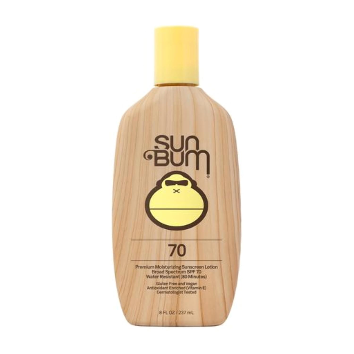 Sun Bum Original SPF 30 Sunscreen Body Lotion - Broad Spectrum Moisturizing Sunscreen with Vitamin E - Hawaii 104 Act Compliant (Made without Octinoxate & Oxybenzone) - 8 oz
