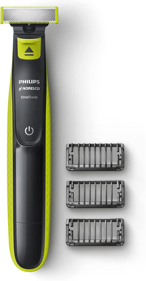 Philips Norelco OneBlade 360 Hybrid Face, Electric Beard Trimmer and Shaver, with 360 Blade Technology, 1x 360 Blade for Face, 5in1 Adjustable Comb, Model QP2724/90