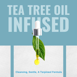 Towelettes - Natural Face, Eyelash & Eyelid Cleanser - Wipes for Demodex, Blepharitis, Mgd and Red Irritated Eye Lid - Tea Tree Oil Extract.